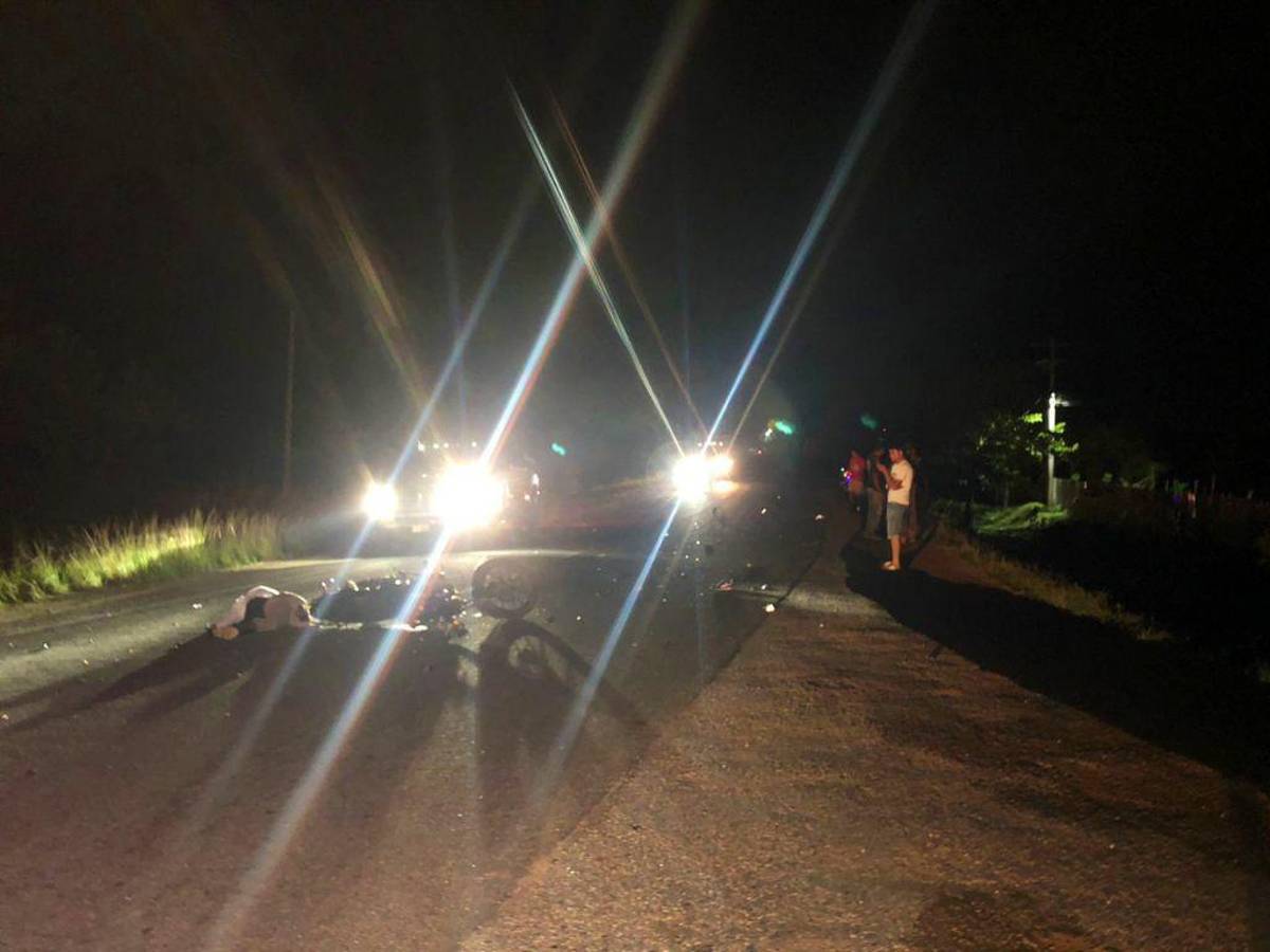 Tres motociclistas mueren tras accidente en Sonaguera, Colón