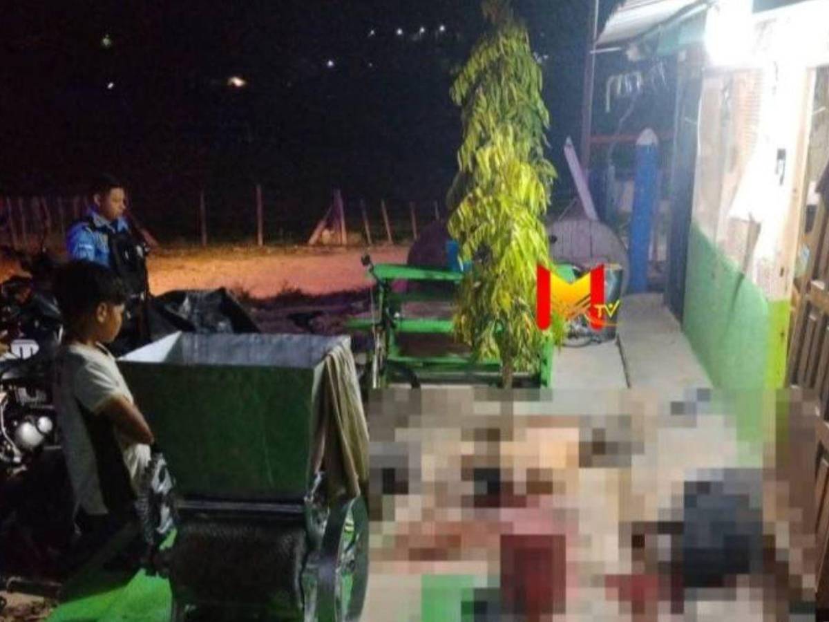 Los rostros de Orlin Argüelles y Jairo Rodríguez, asesinados en San Esteban, Olancho