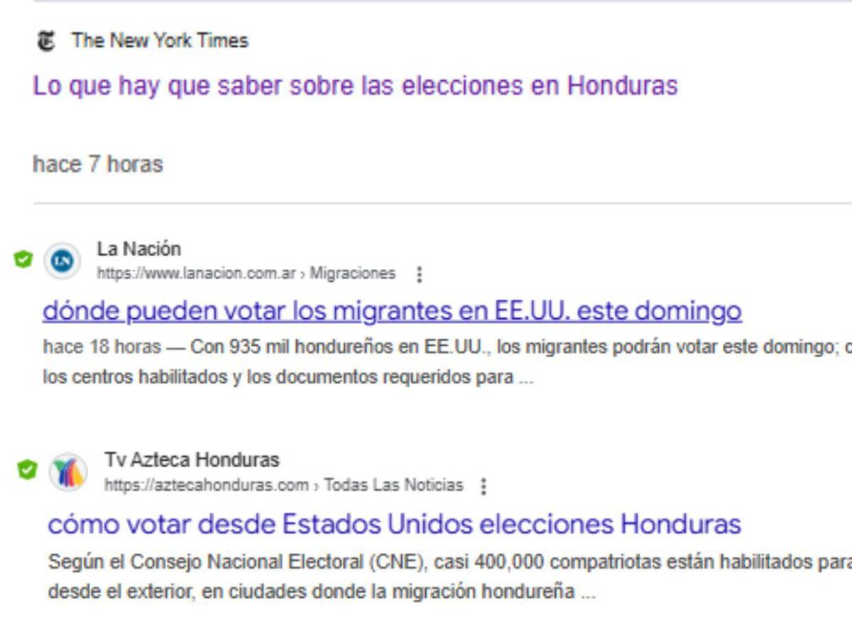 Lo que más destaca la prensa internacional sobre las elecciones Honduras 2025