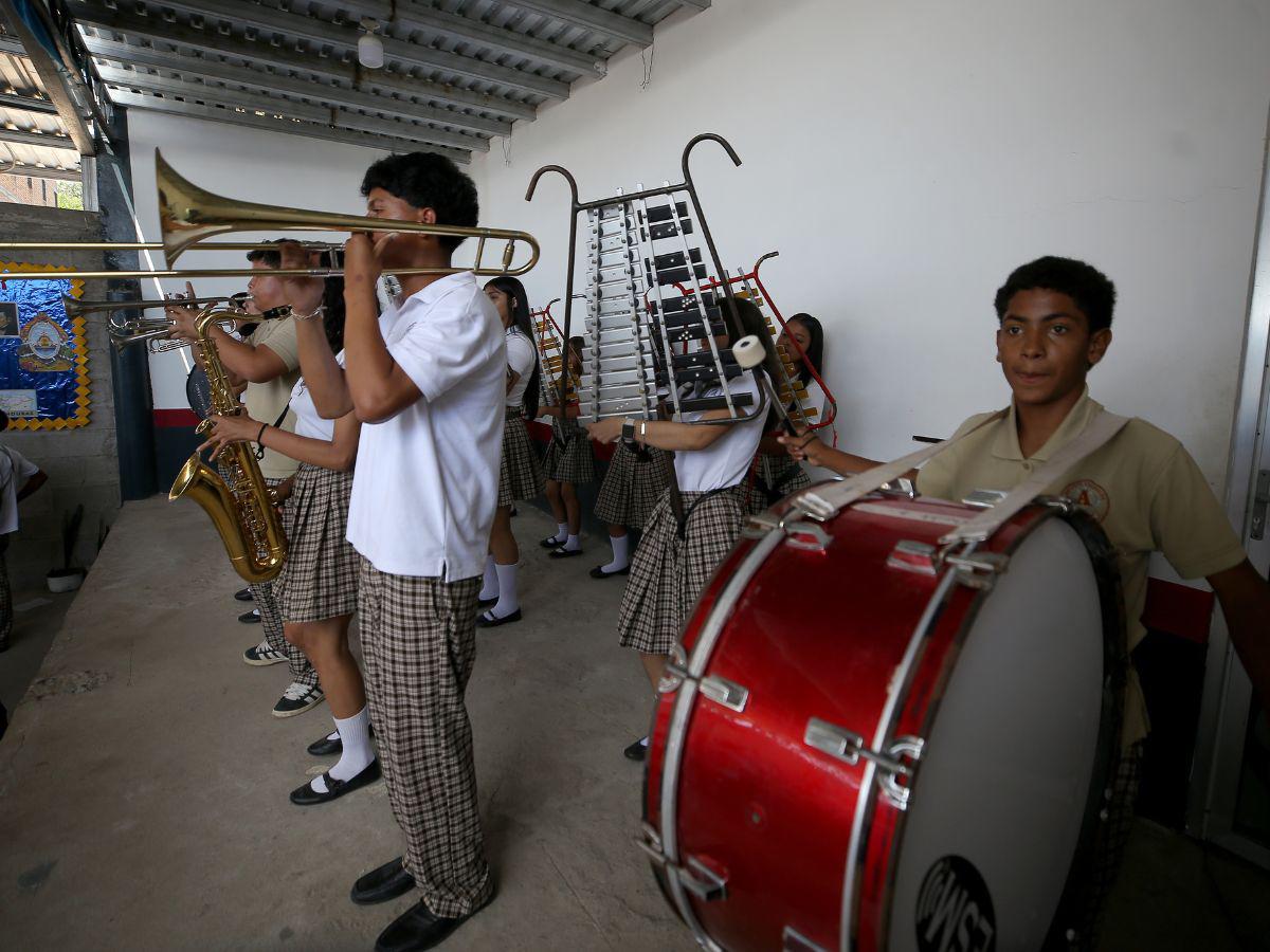 ¿La banda del Instituto Abdiel conquistará los desfiles patrios? Todo sobre su preparación