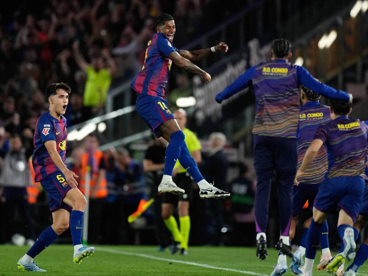 Burlas y festejo frente a su máximo enemigo: Así celebró el Barcelona un nuevo título en España