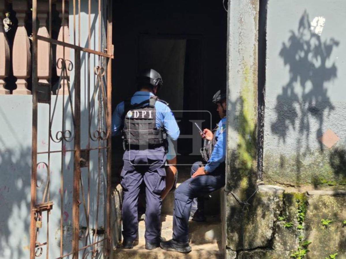 En fotos: así es la casa donde mataron a cuatro primos en La Ceiba