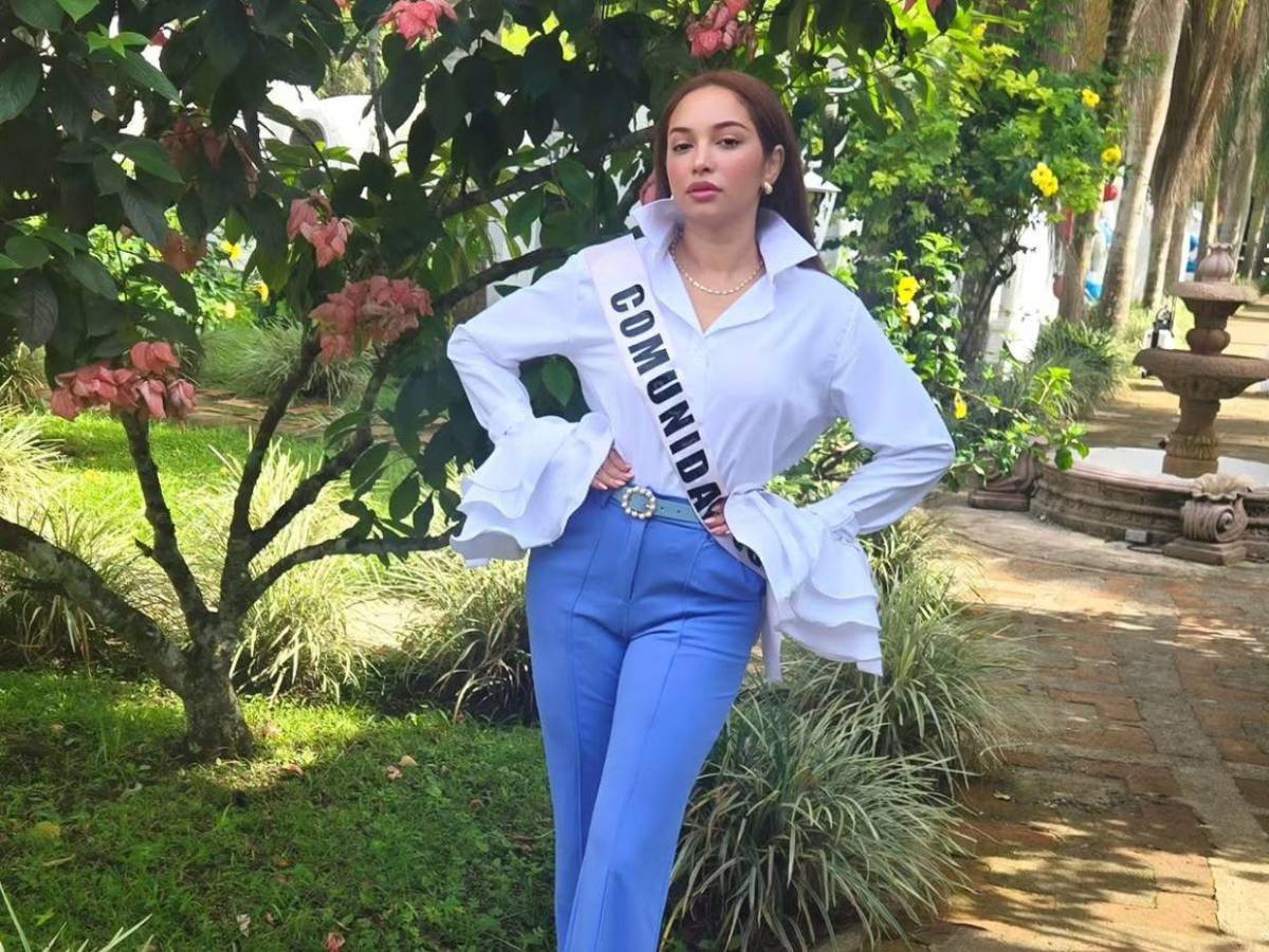¿Por qué la olanchana Stephanie Guifarro lleva la banda de la  Comunidad de EE UU en Miss Honduras?