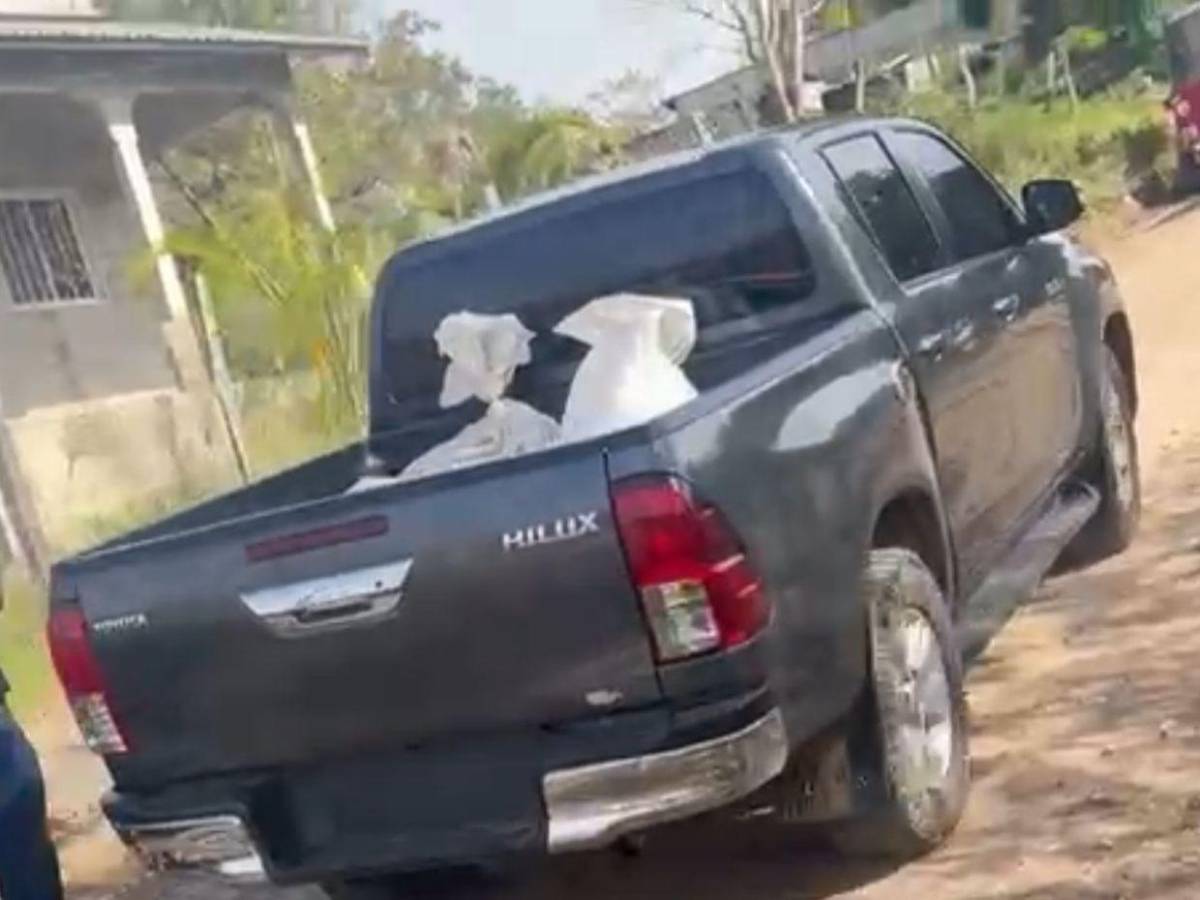 Los rostros de Orlin Argüelles y Jairo Rodríguez, asesinados en San Esteban, Olancho