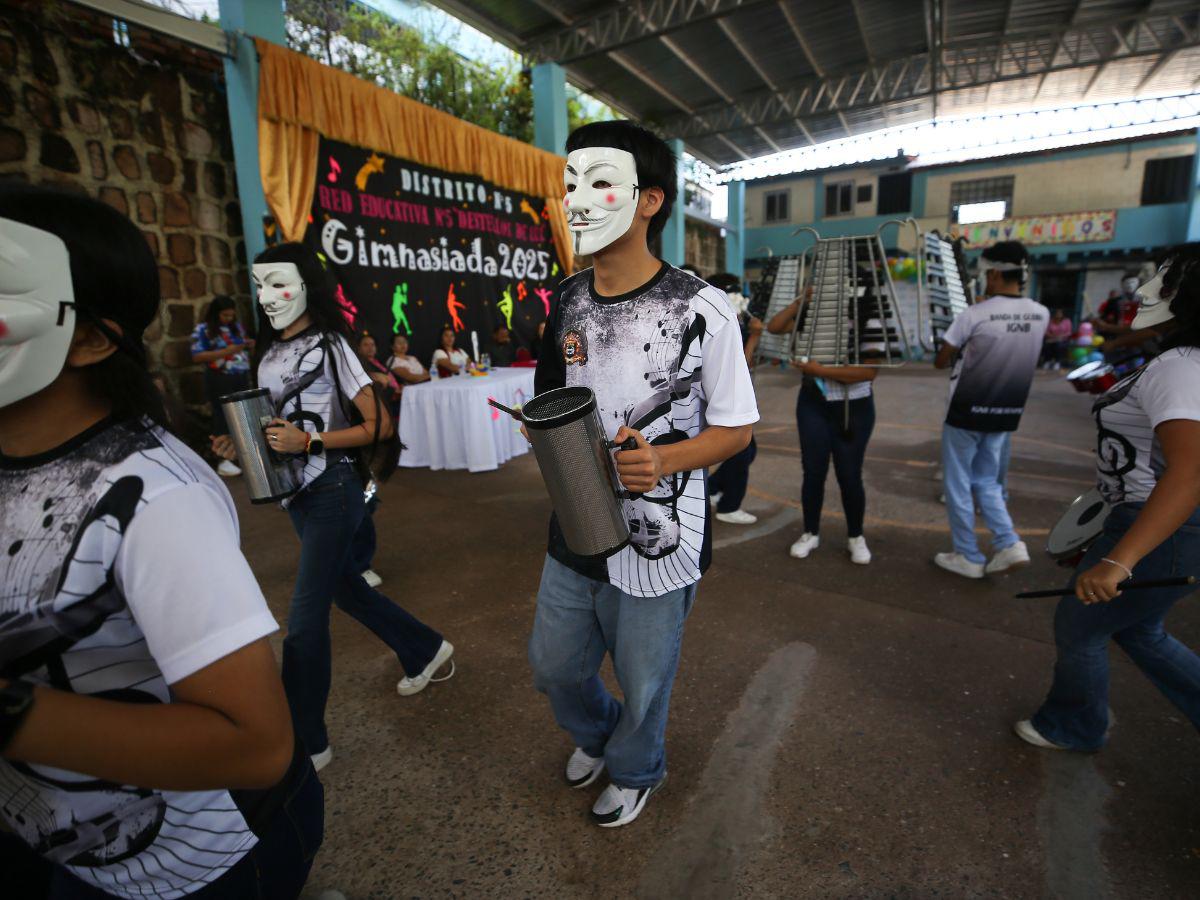 Al ritmo de la salsa: así se robará el show la banda de guerra del Instituto Nimia Baquedano