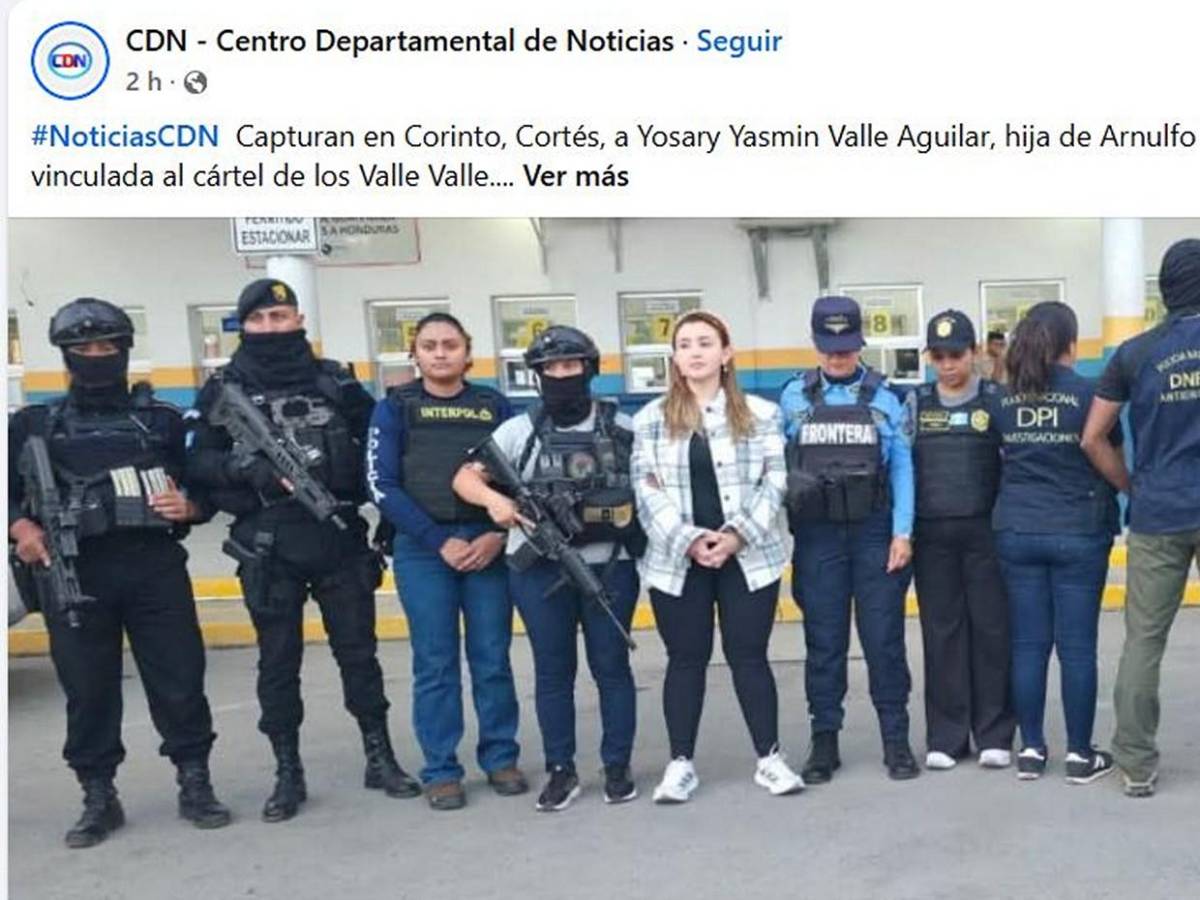 Expulsan a hondureña: Así informó Guatemala la captura de Yosary Valle cerca de la capital chapina