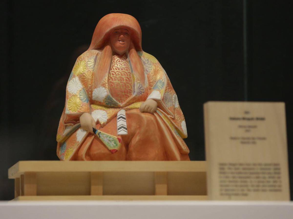 Exposición de muñecas  japonesas en Tegucigalpa