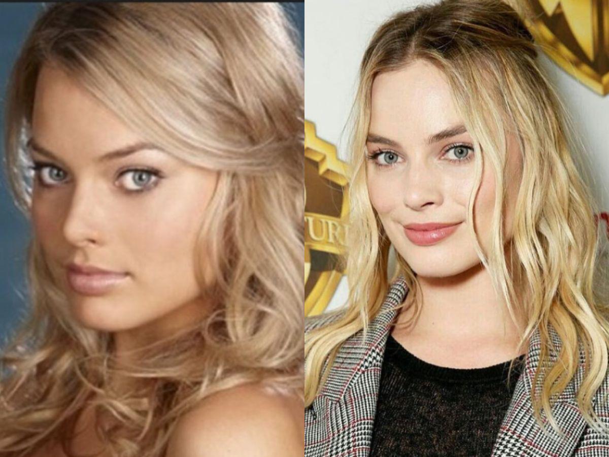 ¿Margot Robbie se operó? Conoce el antes y después de la “Barbie”