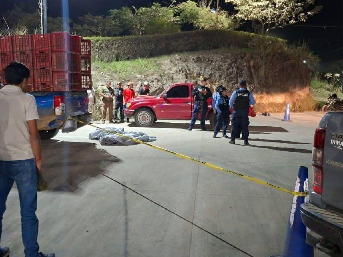 Cuadro a cuadro: captan crimen de Henry Villeda, vendedor de frutas en Copán