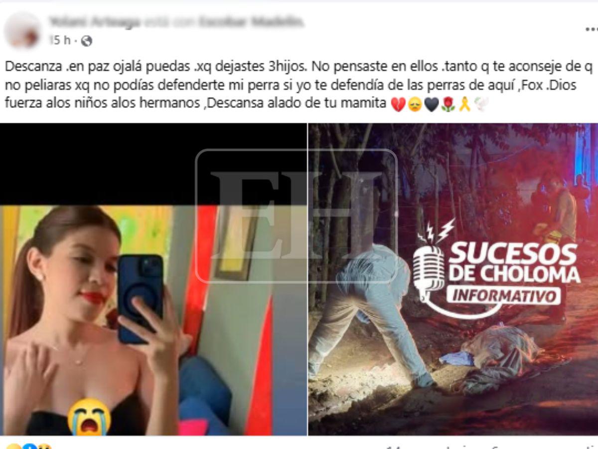 Yeimi Cárcamo, madre de tres niños que murió tras ser acuchillada durante pelea