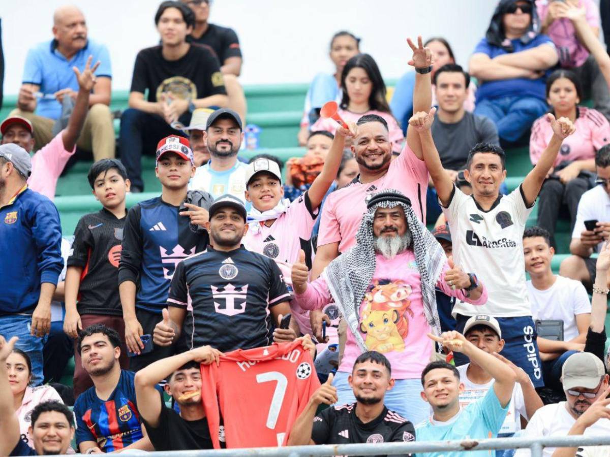 ¡Repleto! Así se llenó el Olímpico para ver a Messi y al Inter Miami