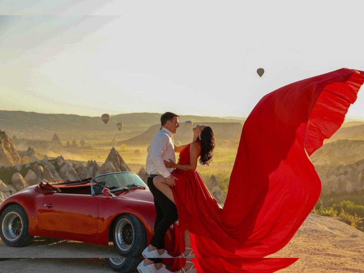 Karlen Pérez y Gustavo Leone se comprometen en Capadocia: Le dije que sí a mi amor