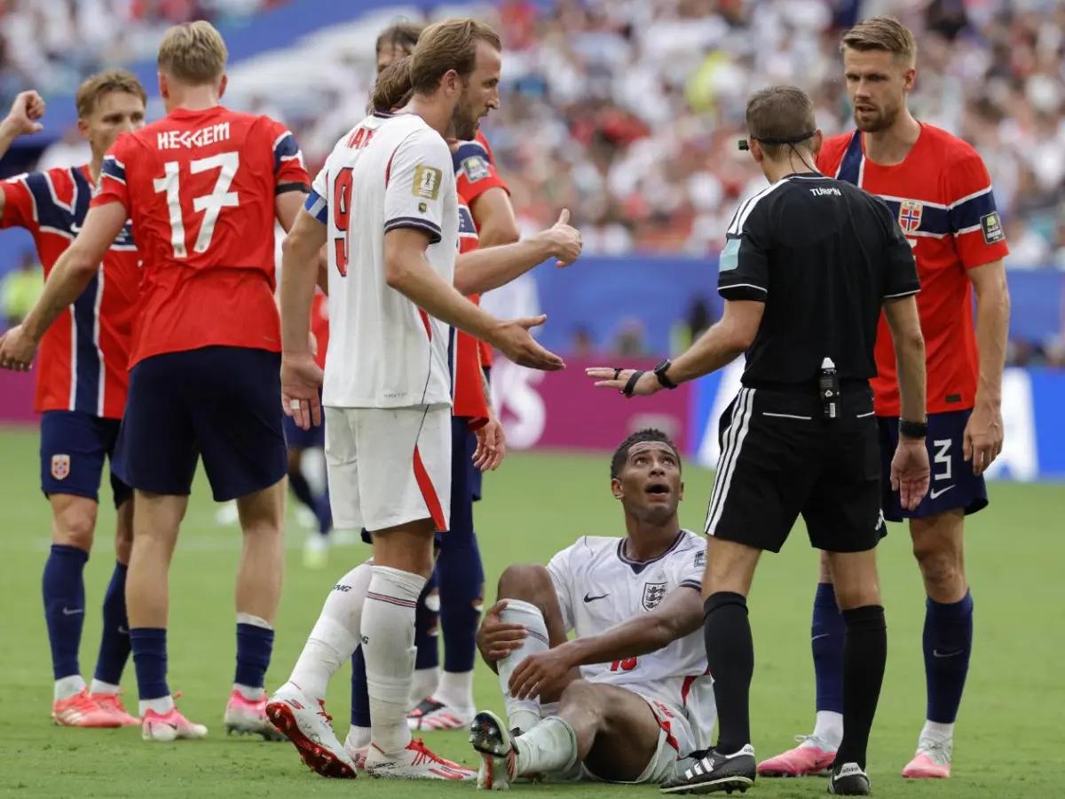 La preocupación en Inglaterra por Bellingham previo a semifinal contra Argentina