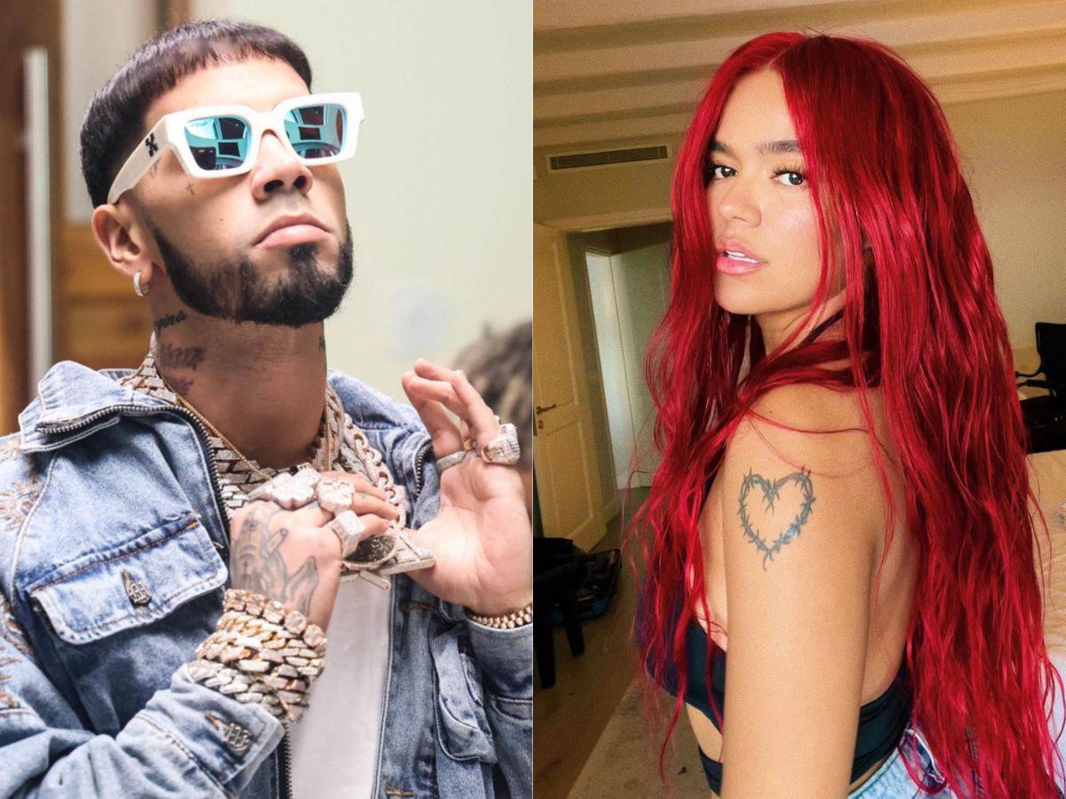 “Se van globales cuando me dedican canciones”: Los dardos de Anuel a Karol G en su nueva canción