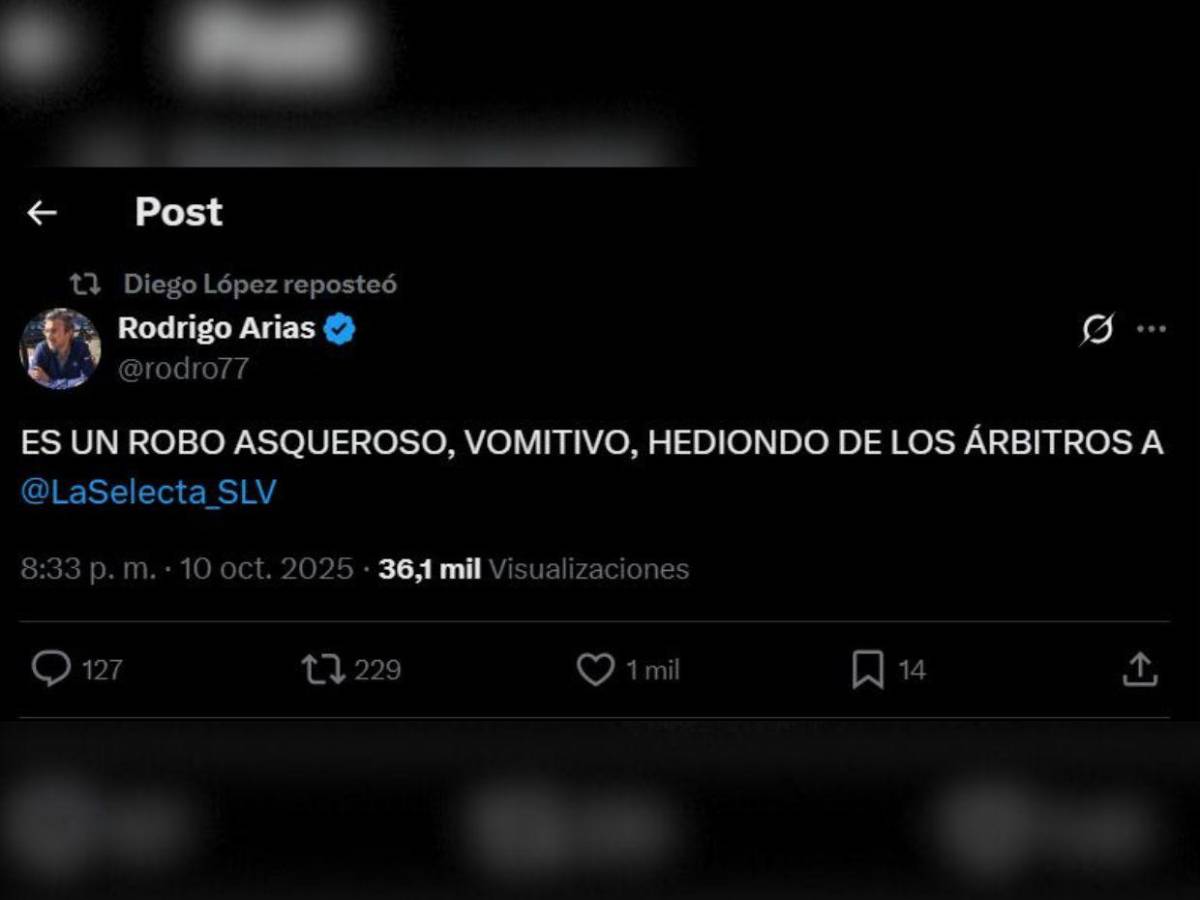 Polémica arbitral en el juego El Salvador vs Panamá desata enojo del gobierno de Bukele