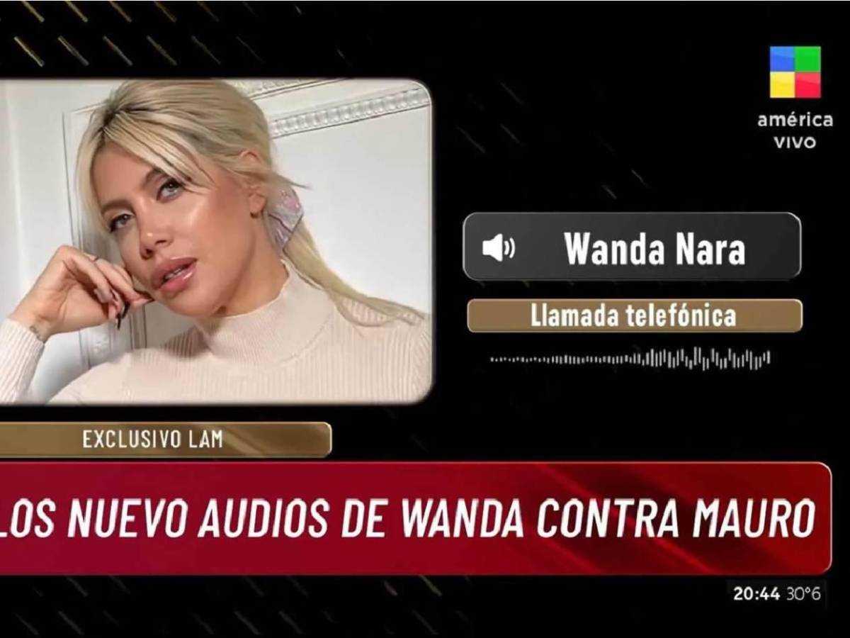 Wanda Nara en polémica: Se filtraron audios en contra de la actual novia de Mauro Icardi