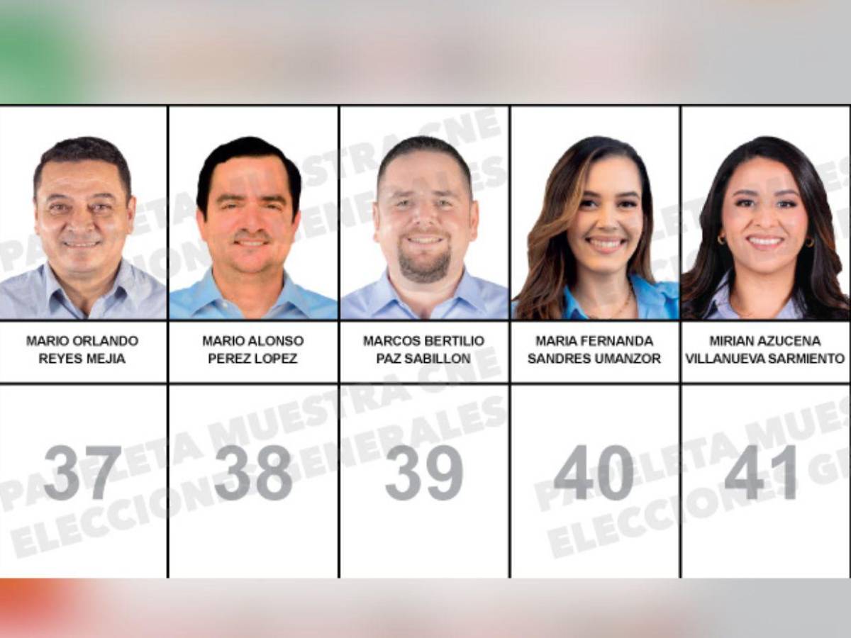 ¿Quiénes son los 45 candidatos a diputados que integran la papeleta por Santa Bárbara?