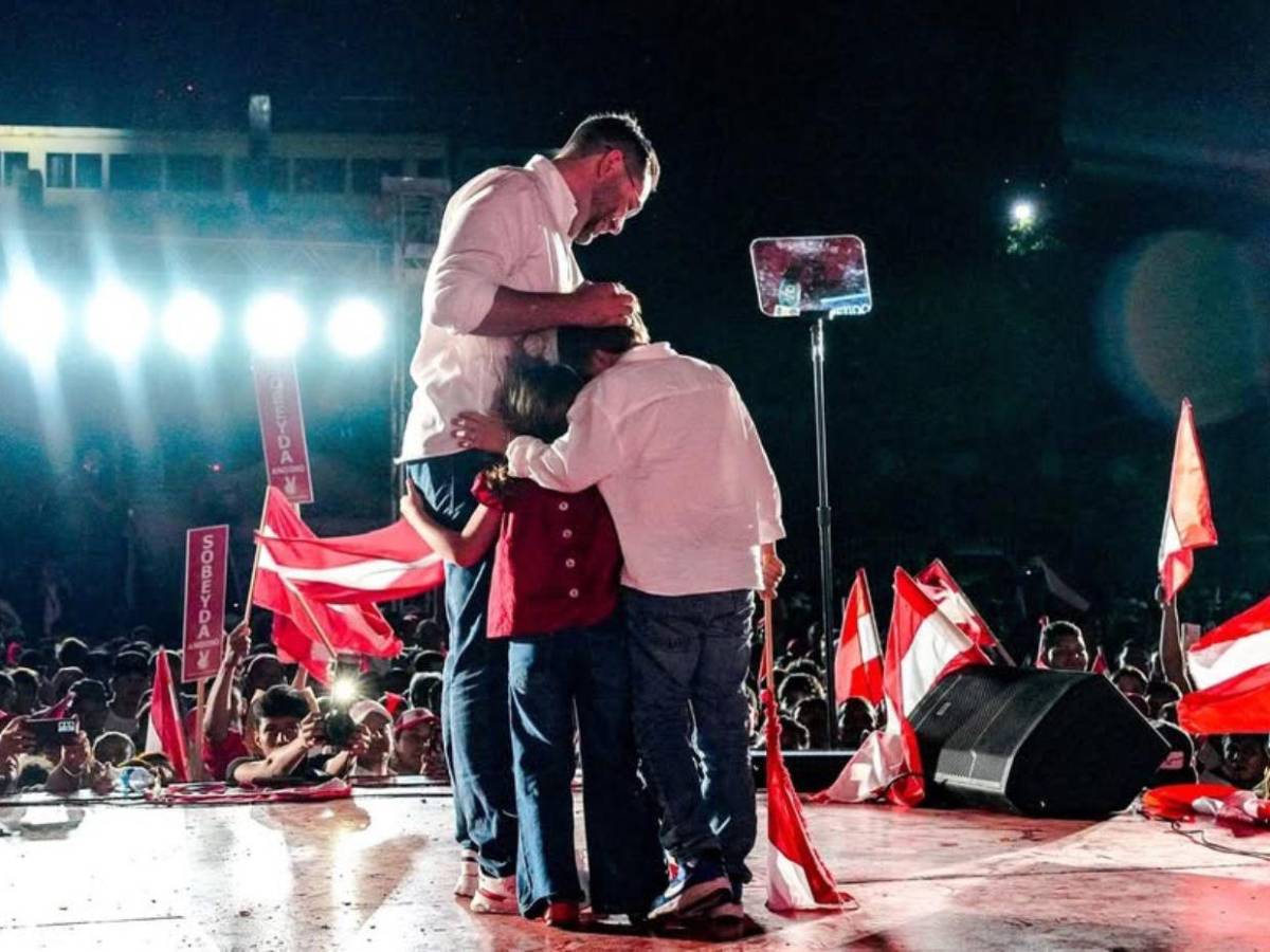 Precandidato presidencial Jorge Cálix: ¿quiénes son su esposa e hijos?