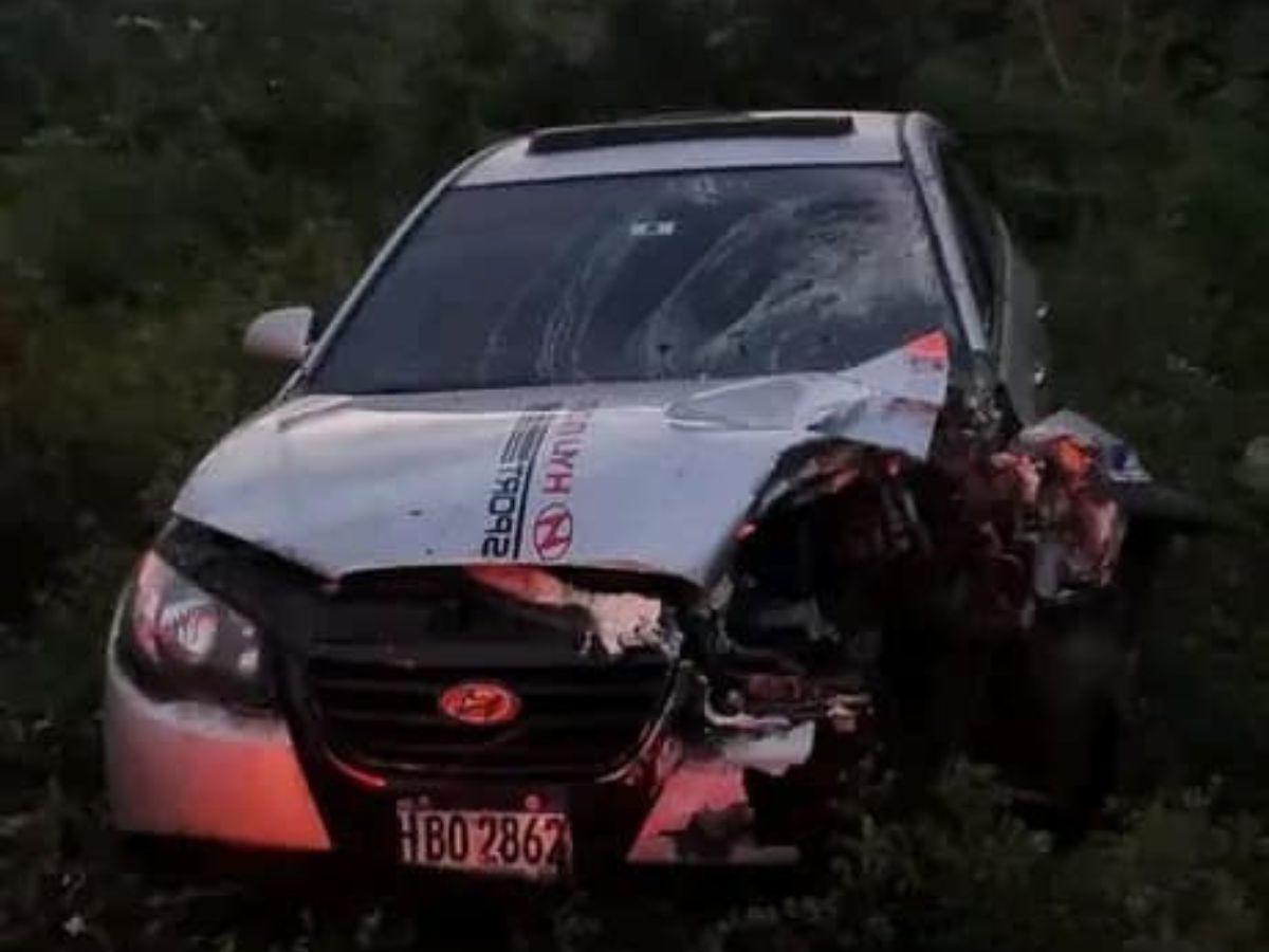 Choque entre carro y motocicleta deja dos muertos en Santa Bárbara