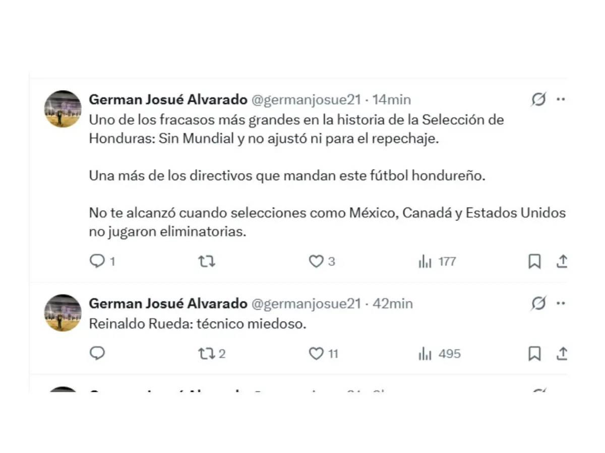 Lo que dicen los medios y periodistas tras fracaso de selección de Honduras