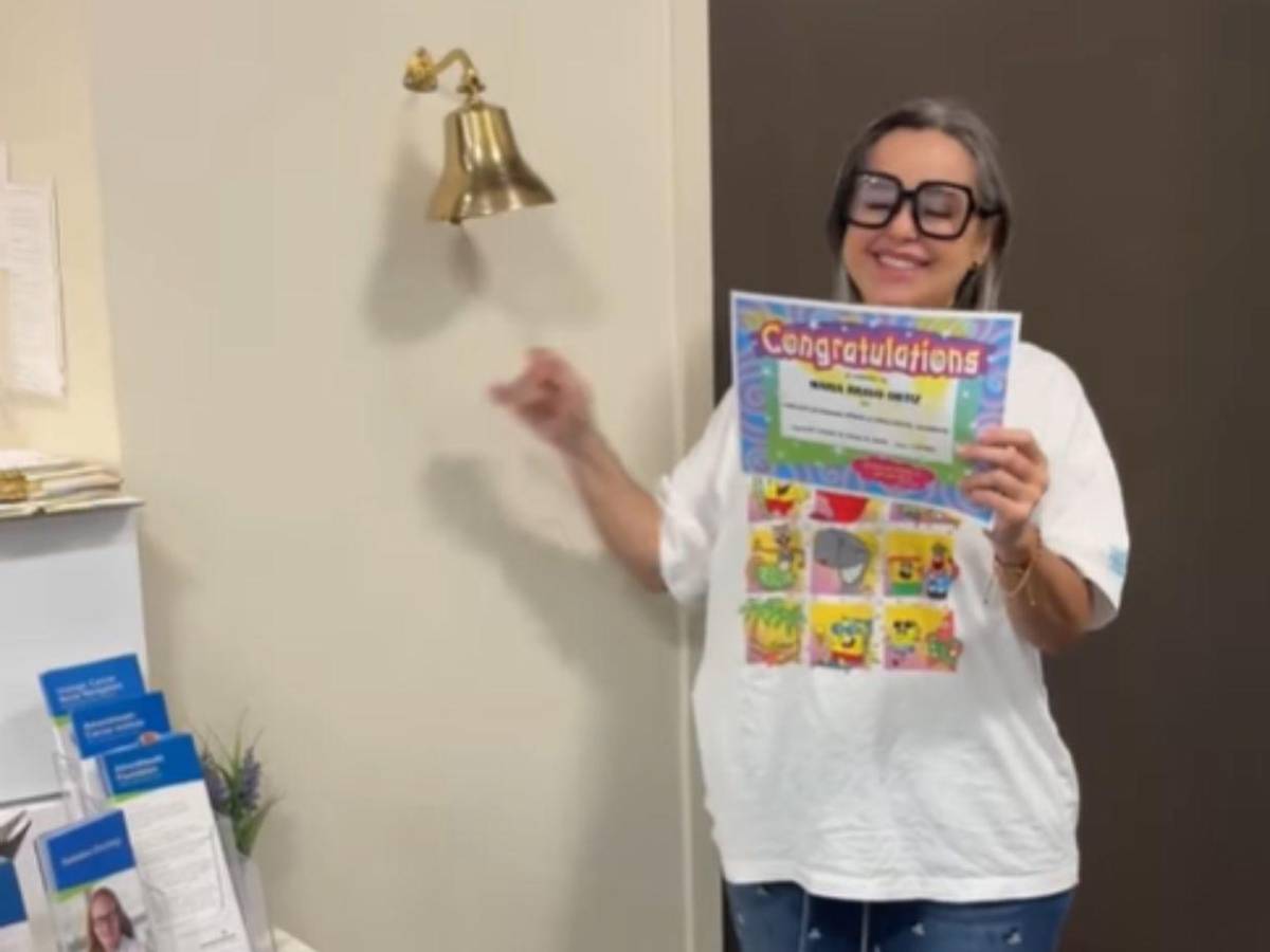 María Cristina Bravo de Los Chicaneros supera primera etapa del cáncer