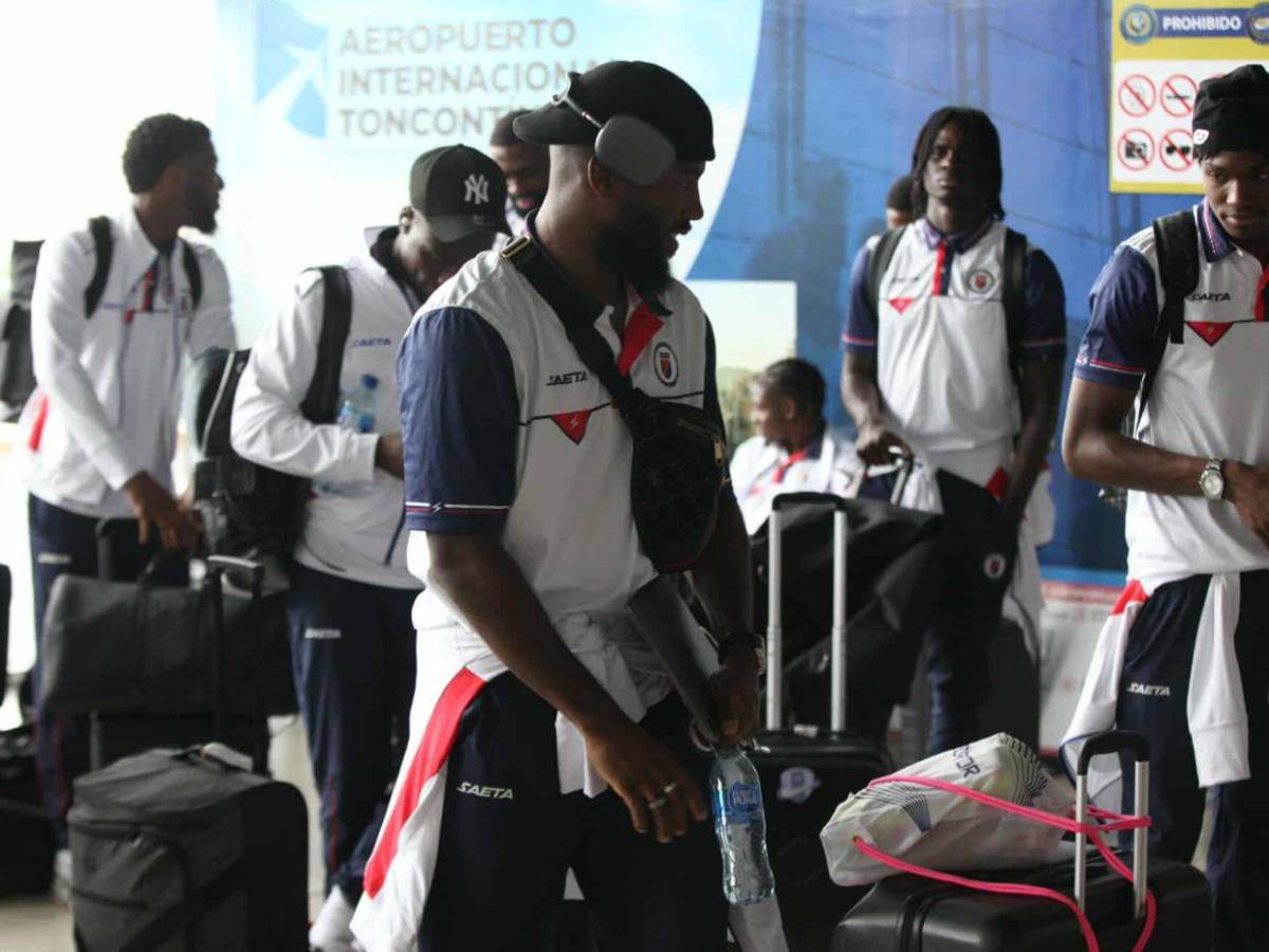 El insólito problema que tuvo la Selección de Haití en su llegada a Honduras