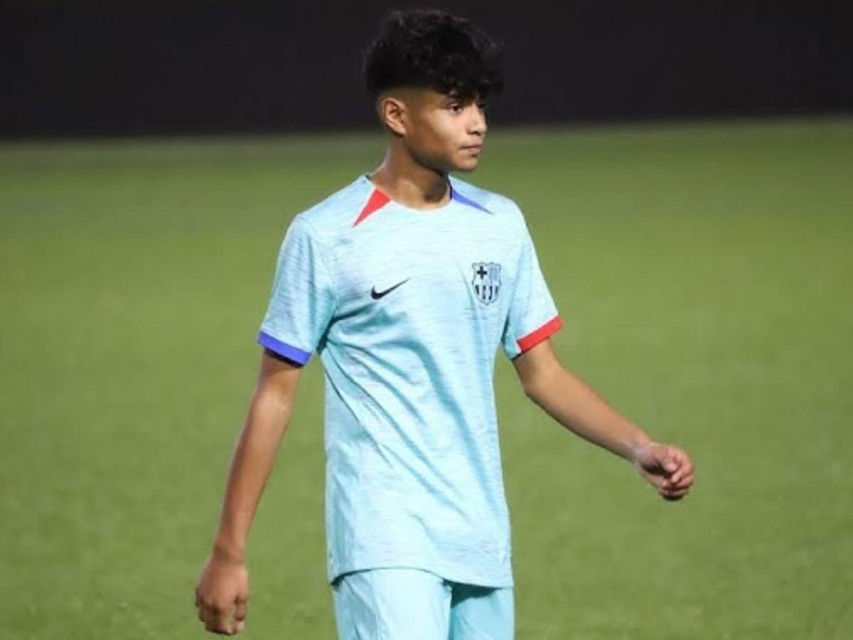 Quién es José Alfredo Rodríguez, el joven de La Masía del Barcelona que jugará para Honduras