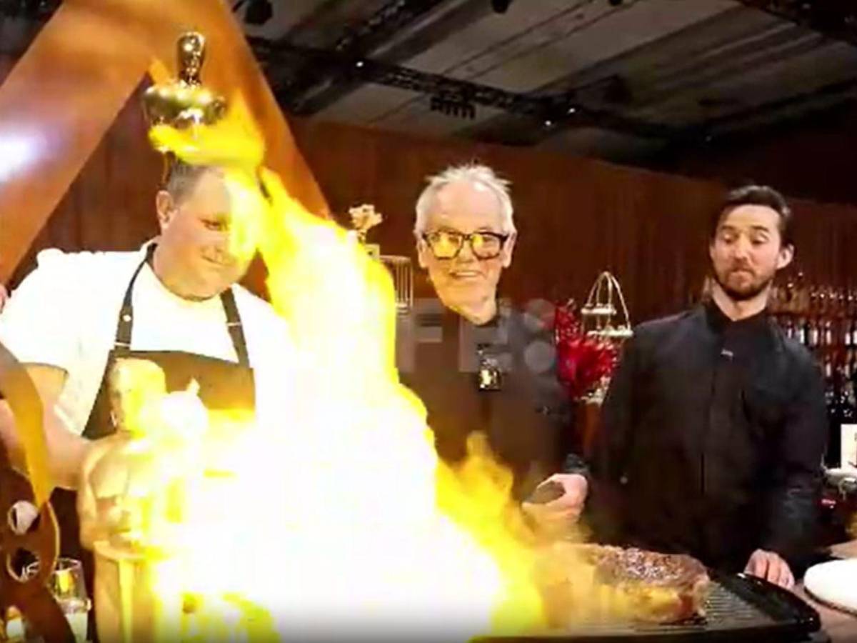 De wagyu japonés a postres bañados en oro: Este será el menú de los Oscar 2026