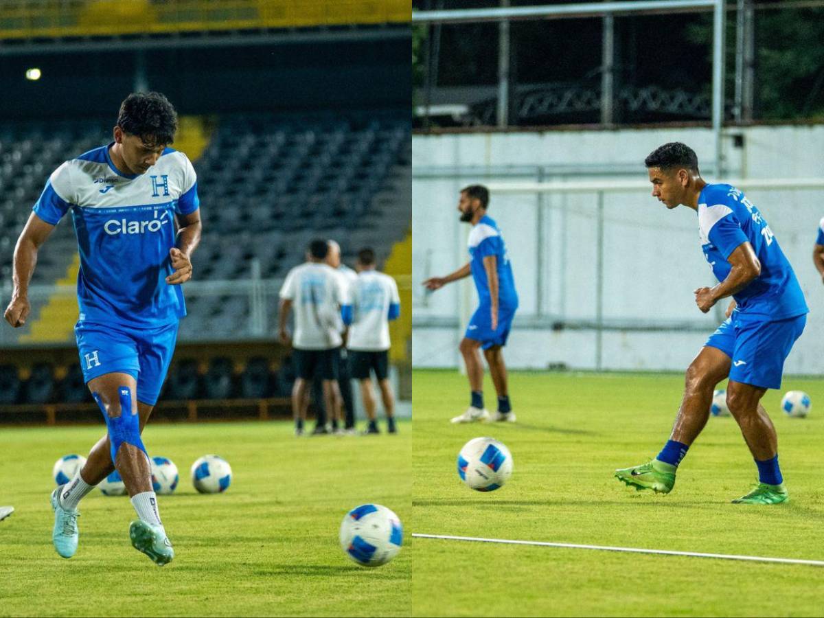 Así fue el entreno a puertas cerradas de Honduras: dos legionarios no estuvieron