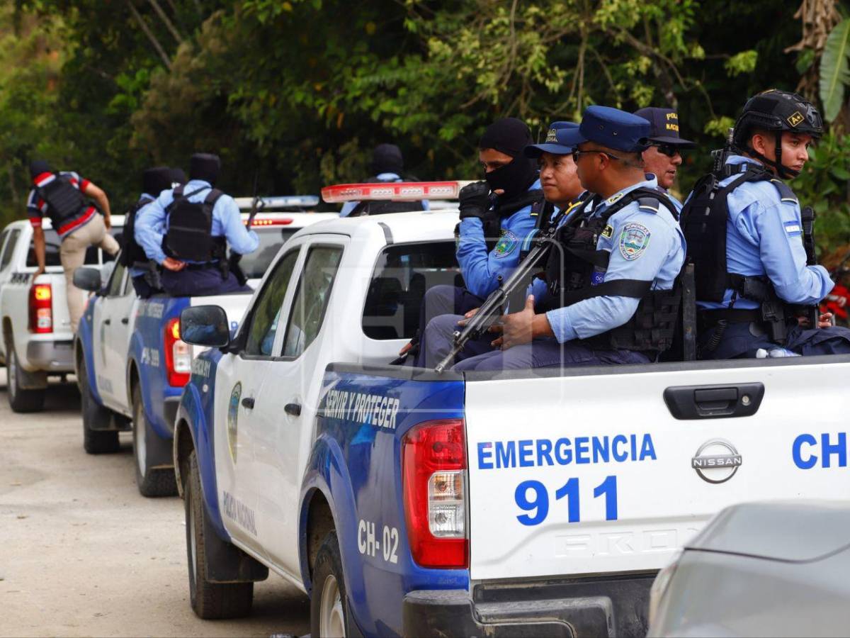 Retenes, militares, armas largas y Black Mamba: así intervienen Omoa y Trujillo tras masacres