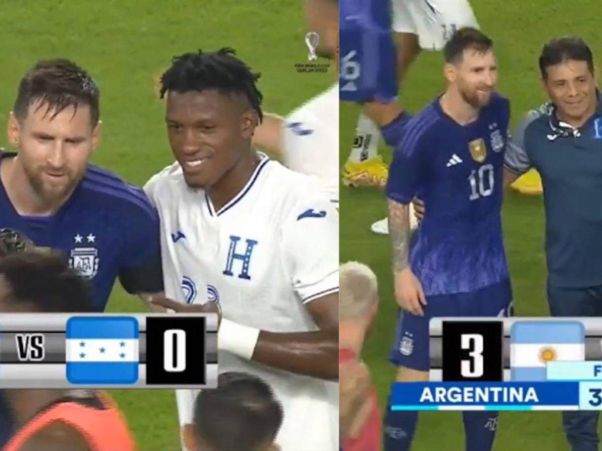 ¿Y ahora qué pasó? La decisión que tomó Messi con los jugadores de Honduras
