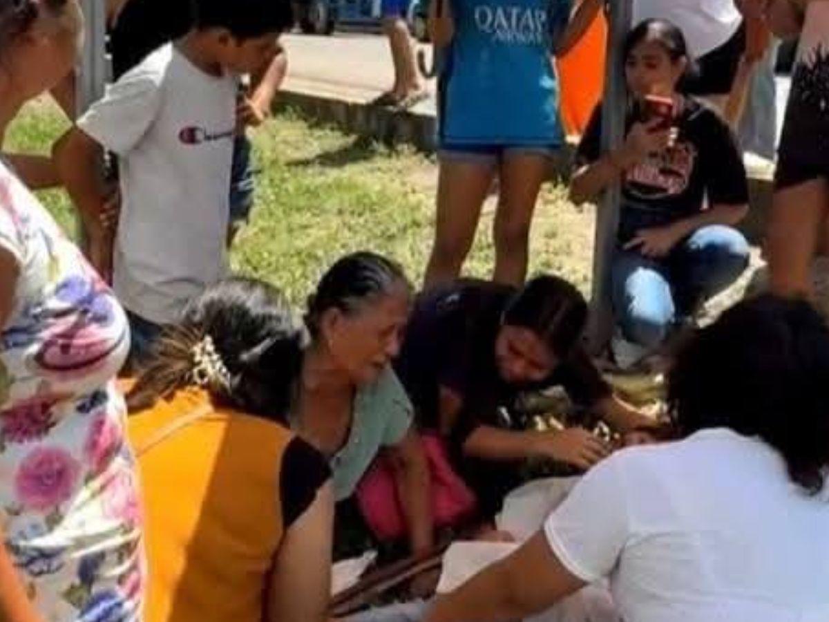 Don Israel y su nieto Joan murieron tras ser embestidos por un taxi en Potrerillos, Cortés