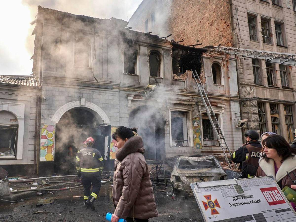 Rusia ataca con un dron una escuela llena de niños en Ucrania