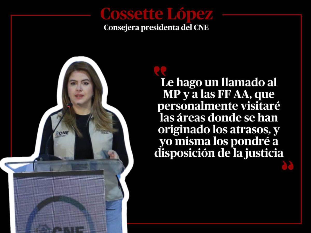 Maletas electorales fueron llevadas a “pasear” y estacionadas en la calle, asegura Cossette López