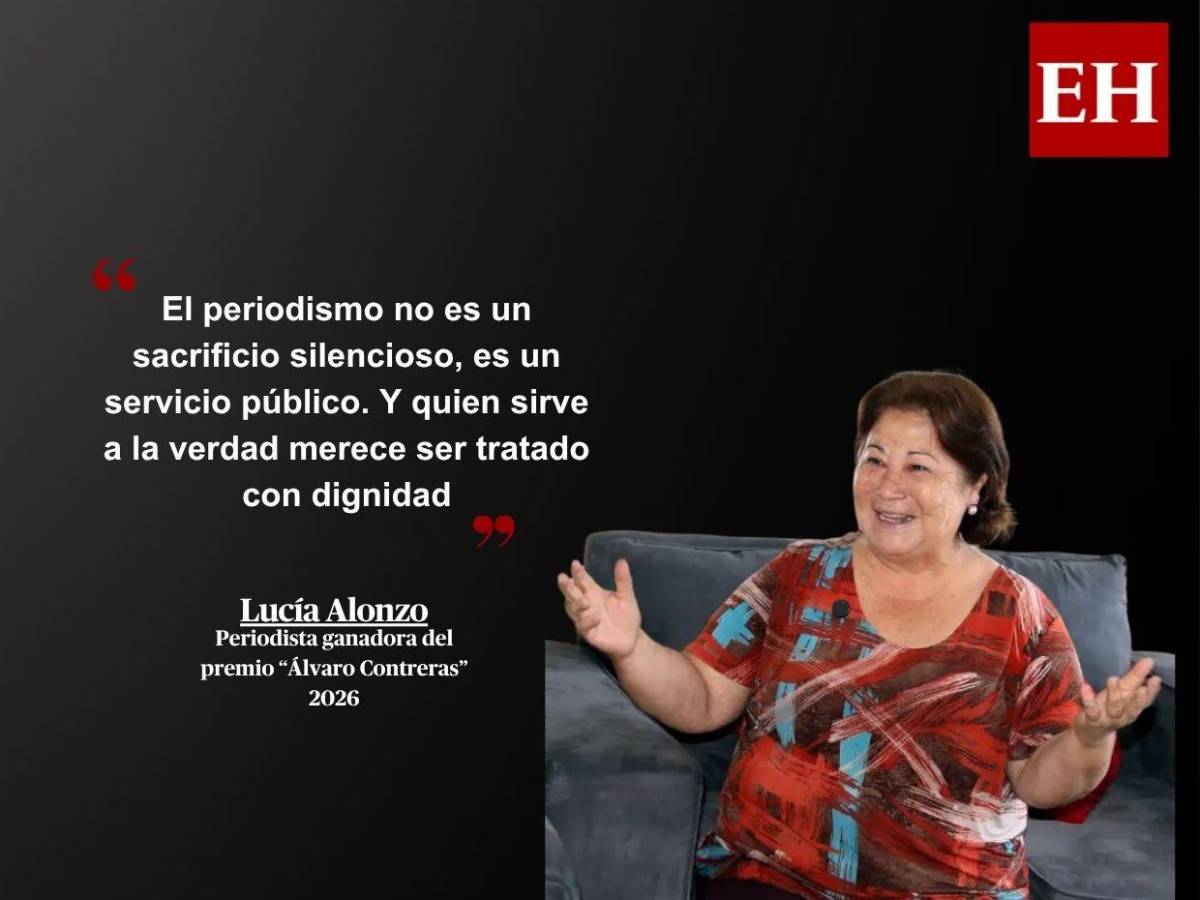 Compromiso, veracidad y ética: frases de Lucía Alvarado tras recibir el Álvaro Contreras 2026