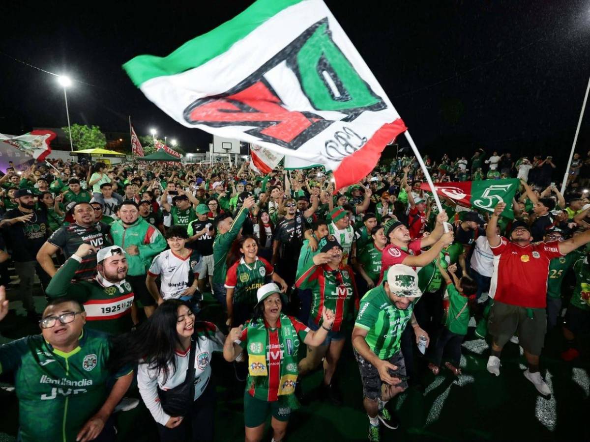 Así vibró la afición verdolaga en la gran fiesta del Marathón por su centenario