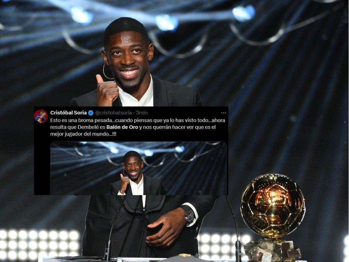 Broma pesada estará a años luz de Messi: Reacción de la prensa al ganador del Balón de Oro 2025