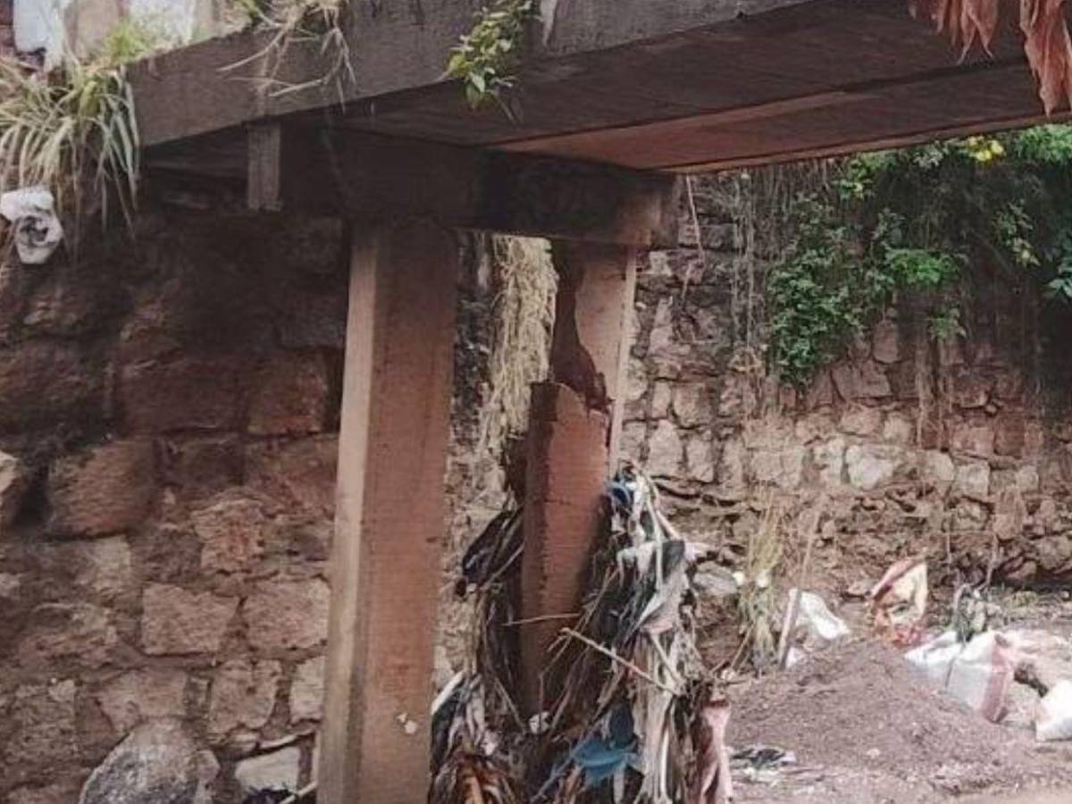 Más de 5,000 vecinos en riesgo de quedar incomunicados por puente dañado