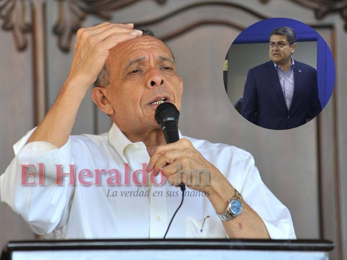 Porfirio Lobo: “El tema de Juan Orlando a mí no me interesa”