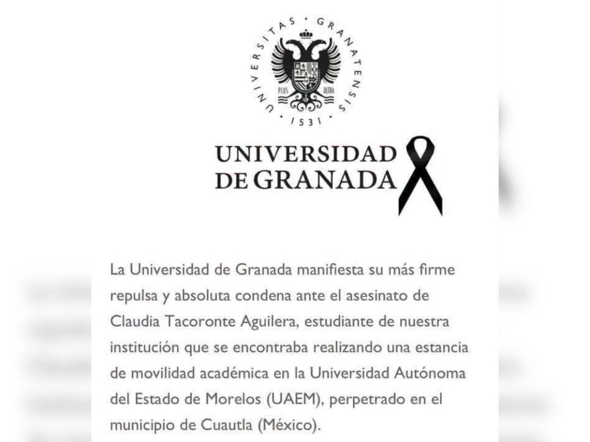 Duelo y un minuto de silencio en España tras el asesinato de estudiante en México