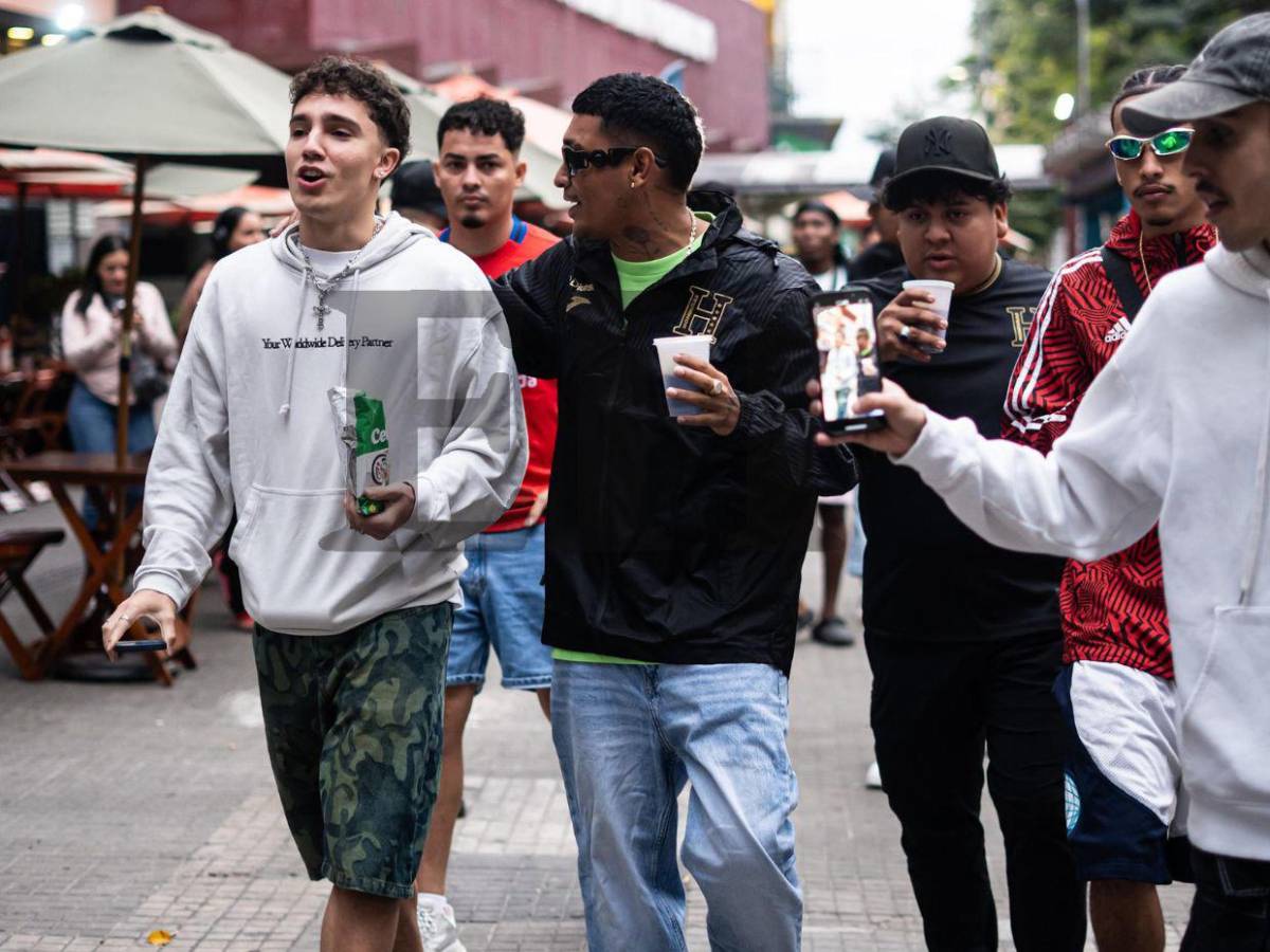 De compras y turisteando: así disfrutaron los tiktokers hondureños previo al partido contra Brasil