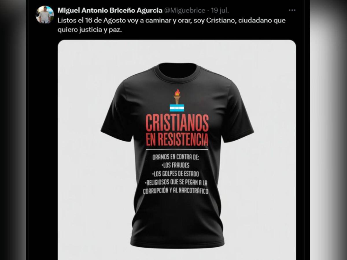 Miguel Briceño, ​​​​​de las marchas de las antorchas a ser parte del gobierno y criticar las iglesias