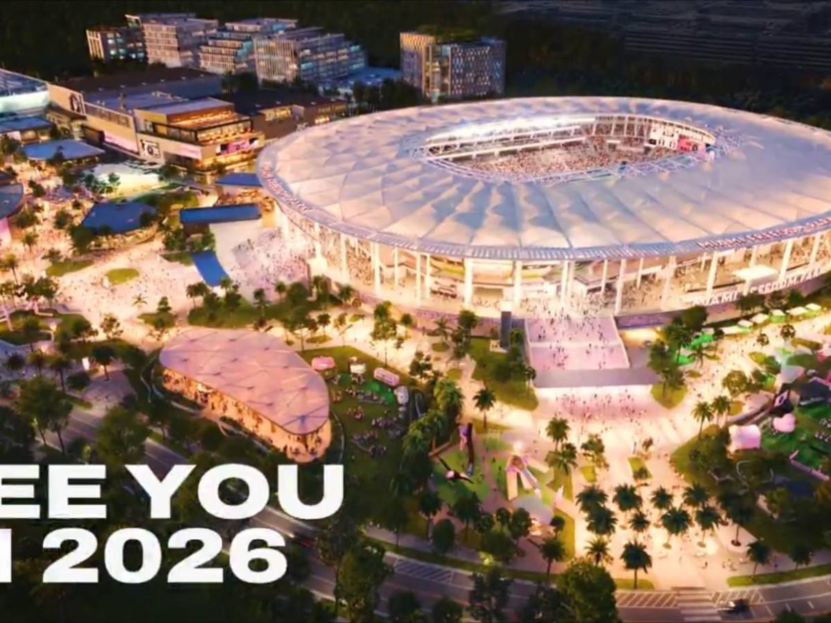 Nuevo estadio del Inter Miami de Messi: así avanza la construcción