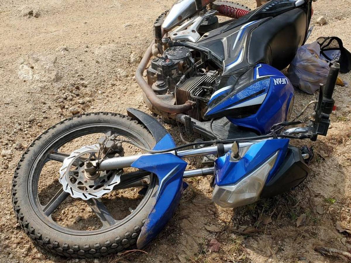 Matan a dos hermanos cuando viajaban en motocicleta en Yoro