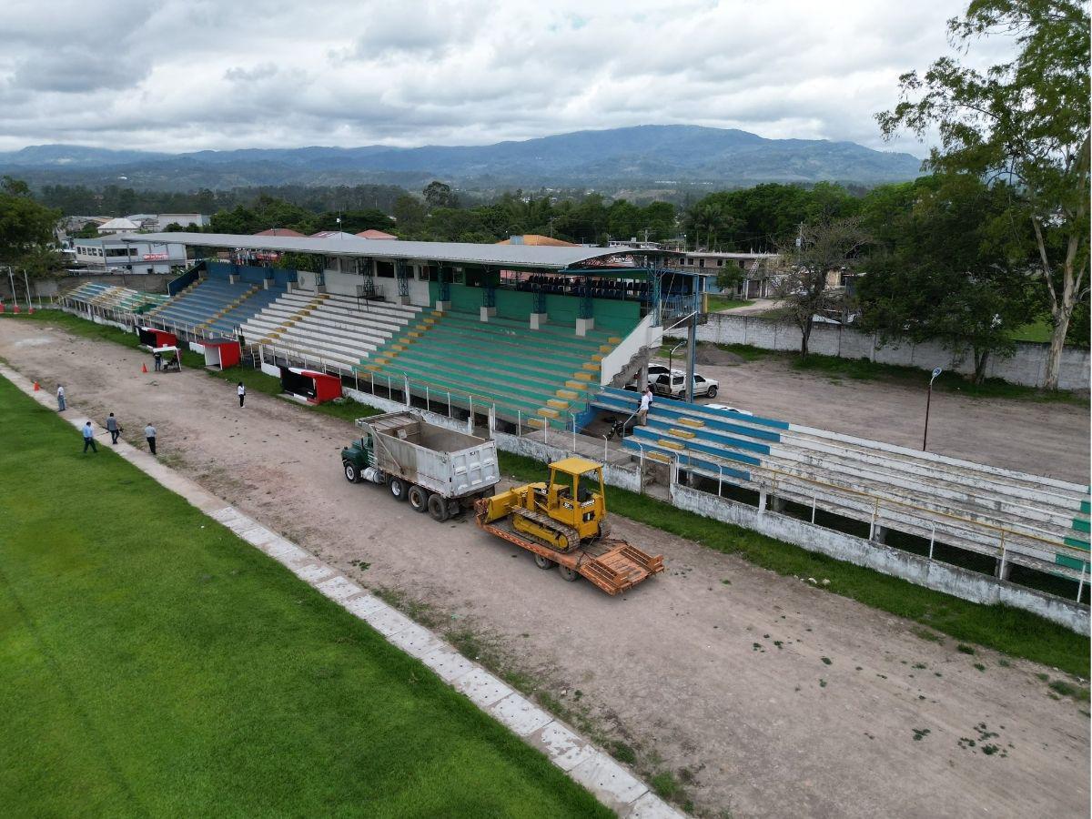 Cierran estadio Roberto Martínez de Siguatepeque porque lo remodelarán