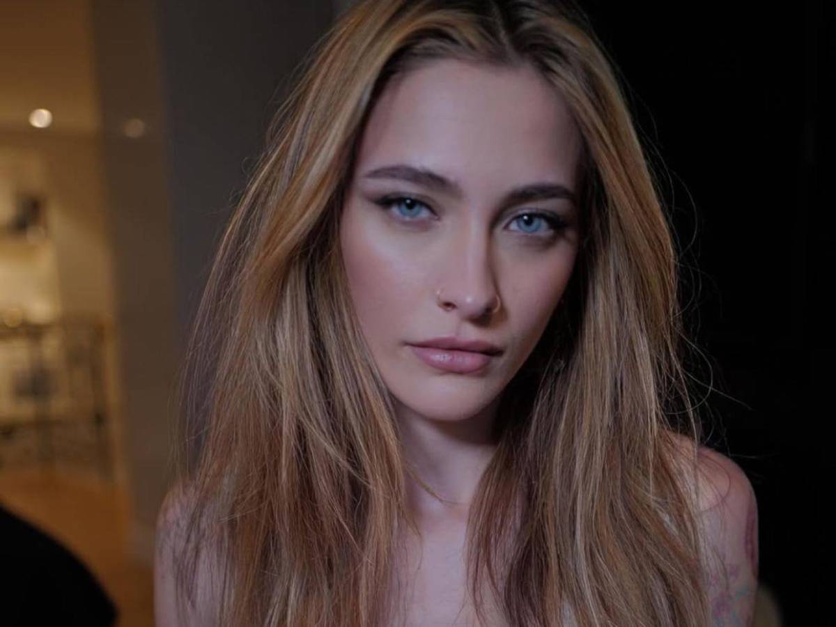 Paris Jackson muestra los daños que el consumo de drogas dejó en su nariz