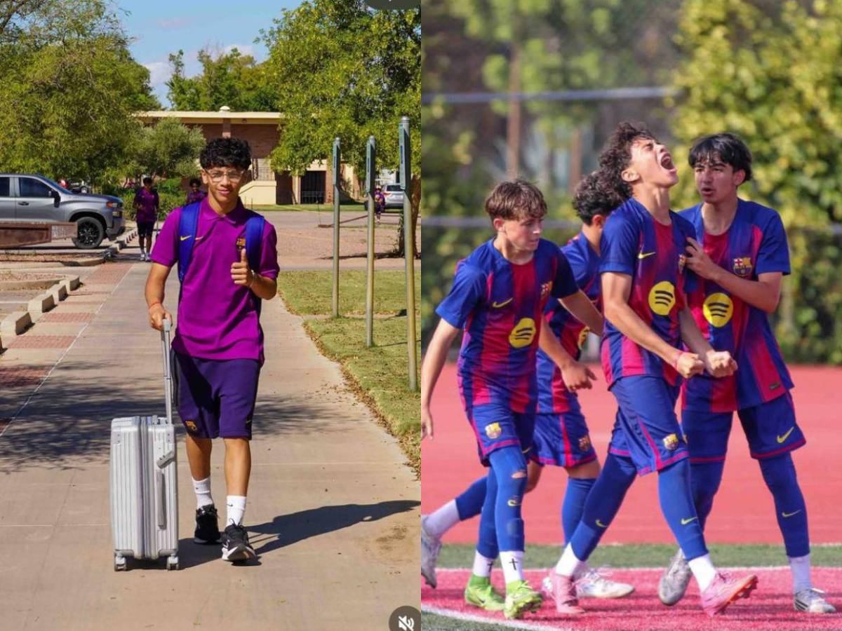 EE UU le roba a Honduras una joyita catracha que juega en la academia del Barcelona