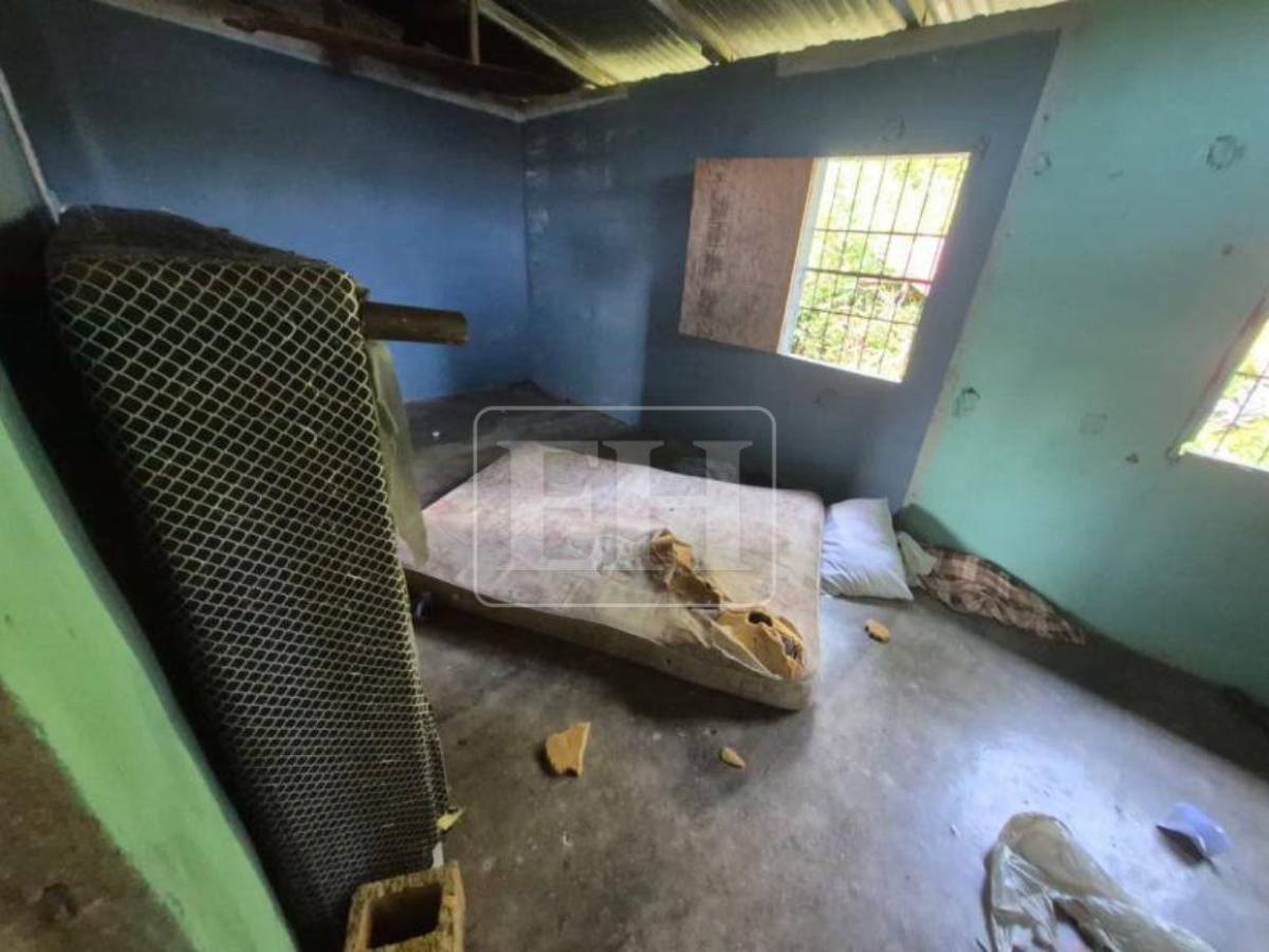 En fotos: así es la casa donde mataron a cuatro primos en La Ceiba