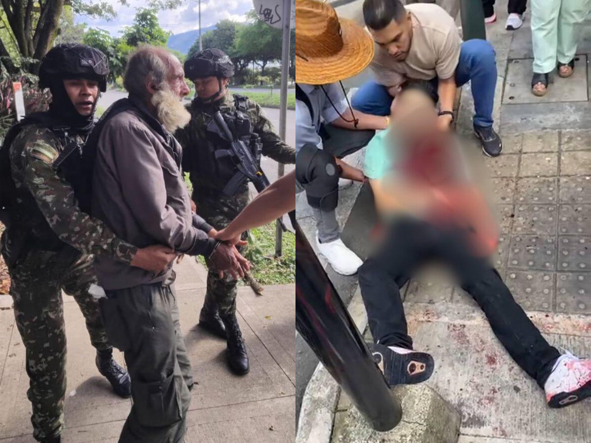 Se negó a darle una moneda y recibió una herida en el cuello: indigente asesinó a un joven en Colombia