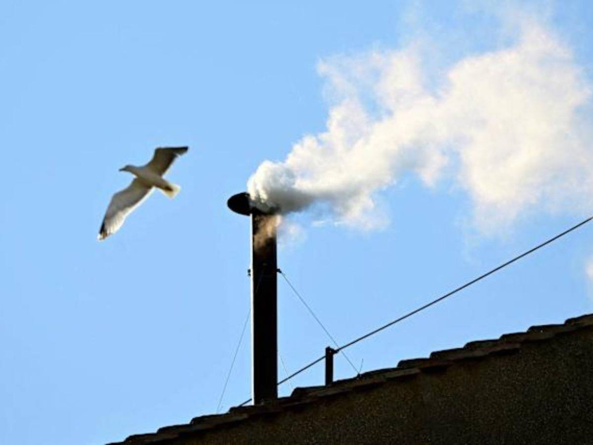 Entre fumata blanca y campanas: así fue el anuncio tras la elección del nuevo Papa